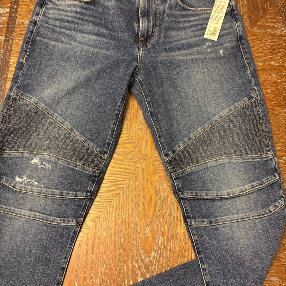 Hudson Men’s Jeans Ethan Biker Skinny Vintage-Inspired Denim Jeans
